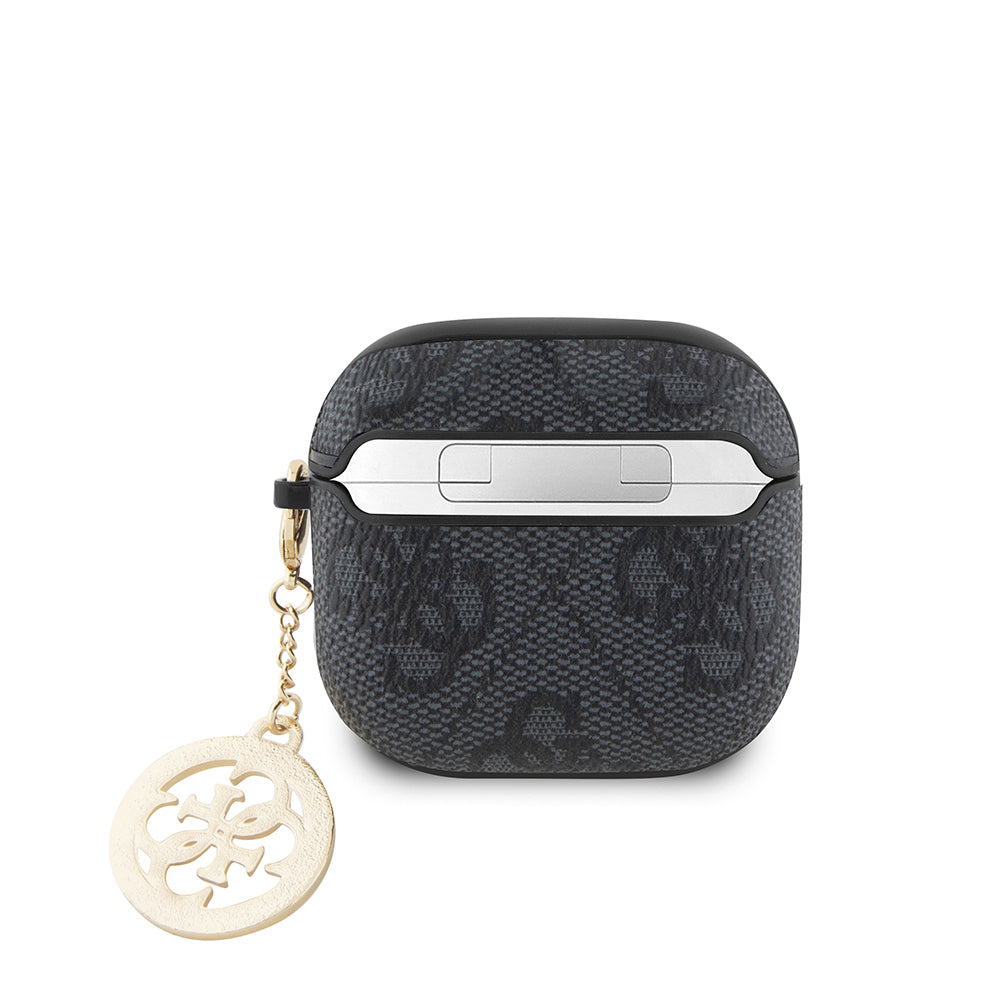 Guess Airpods 4 Orjinal Lisanslı 4G Desenli Taşlı 4G Süs Zincirli Airpods Kılıfı Guess Airpods 4 Orjinal Lisanslı 4G Desenli Taşlı 4G Süs Zincirli Airpods Kılıfı